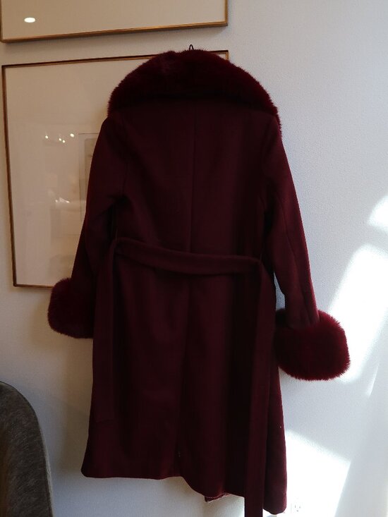 Santinni London 'Marlene' Cashmere & Wool Coat - Picture 4 of 6